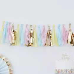 Garland Gold & Pastel - 2 m