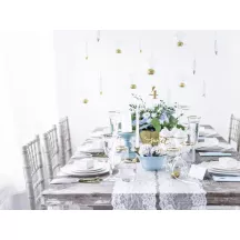 1 Lace table runner - width 18 cm
