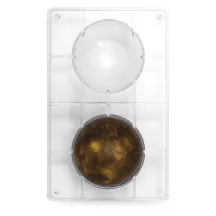Chocolate mold hemisphere 100 mm