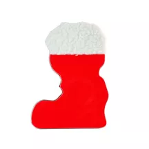 Scatola per biscotti Stivale di Natale, 110 x 155 x 30 mm