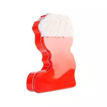 Scatola per biscotti Stivale di Natale, 110 x 155 x 30 mm