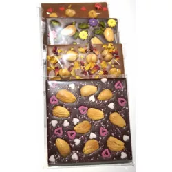 Square mold for chocolate bars, 2 pieces