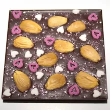 Square mold for chocolate bars, 2 pieces