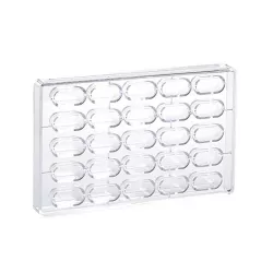 Plateau chocolate mold, 25 chocolates