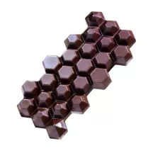 Honeycomb chocolate bar mold