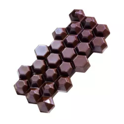 Honeycomb chocolate bar mold