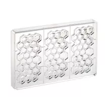 Honeycomb chocolate bar mold