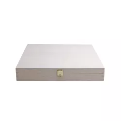 Pralinenschachtel aus Holz für 36 Pralinen