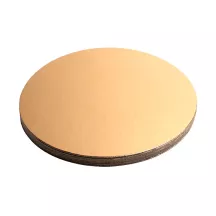 Cake base gold/black round, Ø 26 cm, 10 pieces