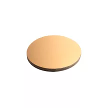 Cake base gold/black round, Ø 16 cm, 5 pieces