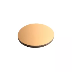 Cake base gold/black round, Ø 16 cm, 5 pieces