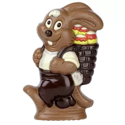 Stampo per cioccolato a forma di coniglio passeggero