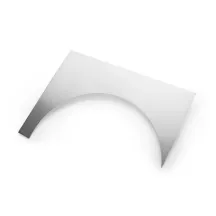 1 Steel Cake smoother - N2
