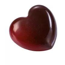 Schokoladengiessform Herz, 12-teilig