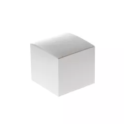 Scatola per cupcake bianca con inserto