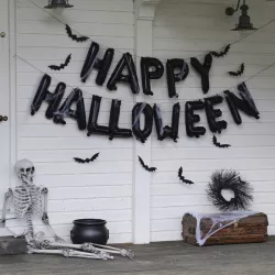 Ghirlanda di palloncini "Happy Halloween