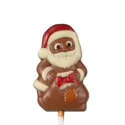 Chocolate mold Santa Lolly