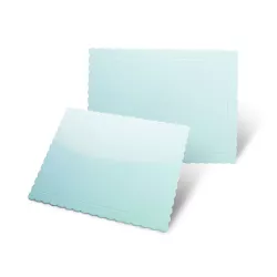 Plateaux 40x30 cm rectangulaires fins - Couleur du plateau: Bleu bébé