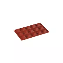 Moule à gâteaux en silicone Pyramides, 15 pièces (petit)