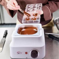 Temperatrice da 1,5 litri per copertura di cioccolato e cioccolato
