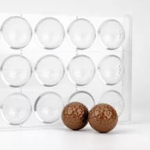 Pallina da golf con stampo pralinato, 15 pezzi