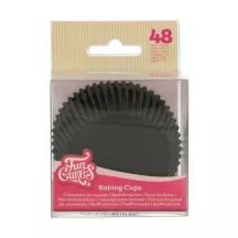 Muffin tins black, 48 pieces