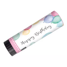 Happy Birthday confetti cannons