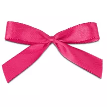 Fiocco fucsia con clip