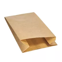 Sacs à pain en papier avec pliage 23 x 12 cm, 25 pièces