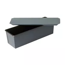 Brotbackform mit Deckel 25 x 9 x 7.5 cm