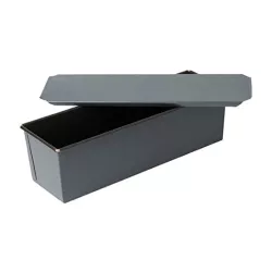 Brotbackform mit Deckel 25 x 9 x 7.5 cm