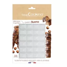 Bueno chocolate bar mold, 6 pieces