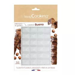 Giessform Schokoriegel Bueno, 6-teilig