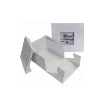 Cake box white 17.5 x 17.5 x 15 cm