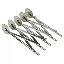 Coupe-pâte réglable avec 5 roues