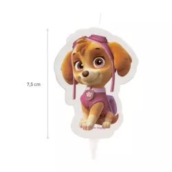 Bougie Pat Patrouille 2D "Skye" Stella - 7,5cm