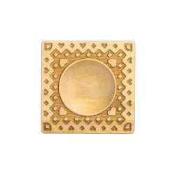 Ravioli wooden mold XL hearts, beech wood
