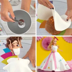 Moule à gâteau en forme de dôme avec fond, Ø 18.5 cm