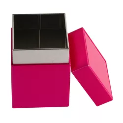Teedose Pink 78 x 78 x 110 mm