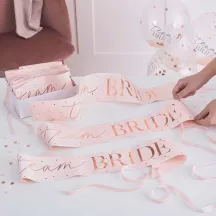 Sciarpe Team Bride, set da 6