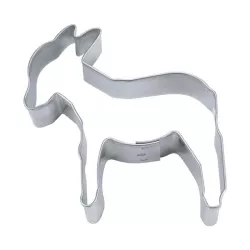 Emporte-pièce biscuit âne avec gaufrage