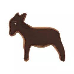 Emporte-pièce biscuit âne avec gaufrage