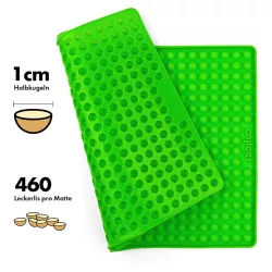 Tapis de cuisson en silicone demi-sphère