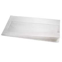 Sachets à pain en papier avec pli et fenêtre 37 x 20 cm, 25 pièces