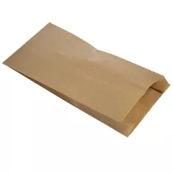 Bread bag paper with fold 34.5 x 17 cm, 25 pieces
