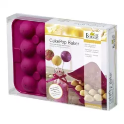 Moule à cake pops en silicone - Set de 20 - 904 5 cm