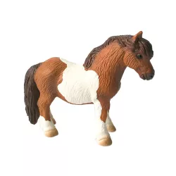 Figurine de jeu poney Shetland comme cake topper de Bullyland