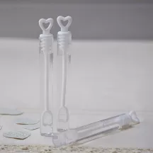 Seifenblasen Herz - 24 Tuben für die Hochzeit