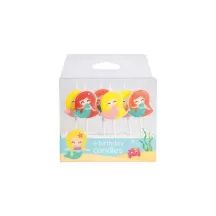 6 candles "Mermaid"
