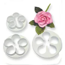 Emporte-pièces pour roses 3 pièces, 57/65/75 mm
